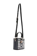 Women's Black Stone Handbag | Derimod