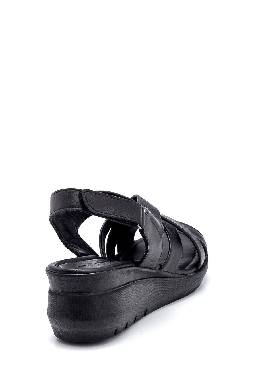Women's Leather Thick Soled Sandals