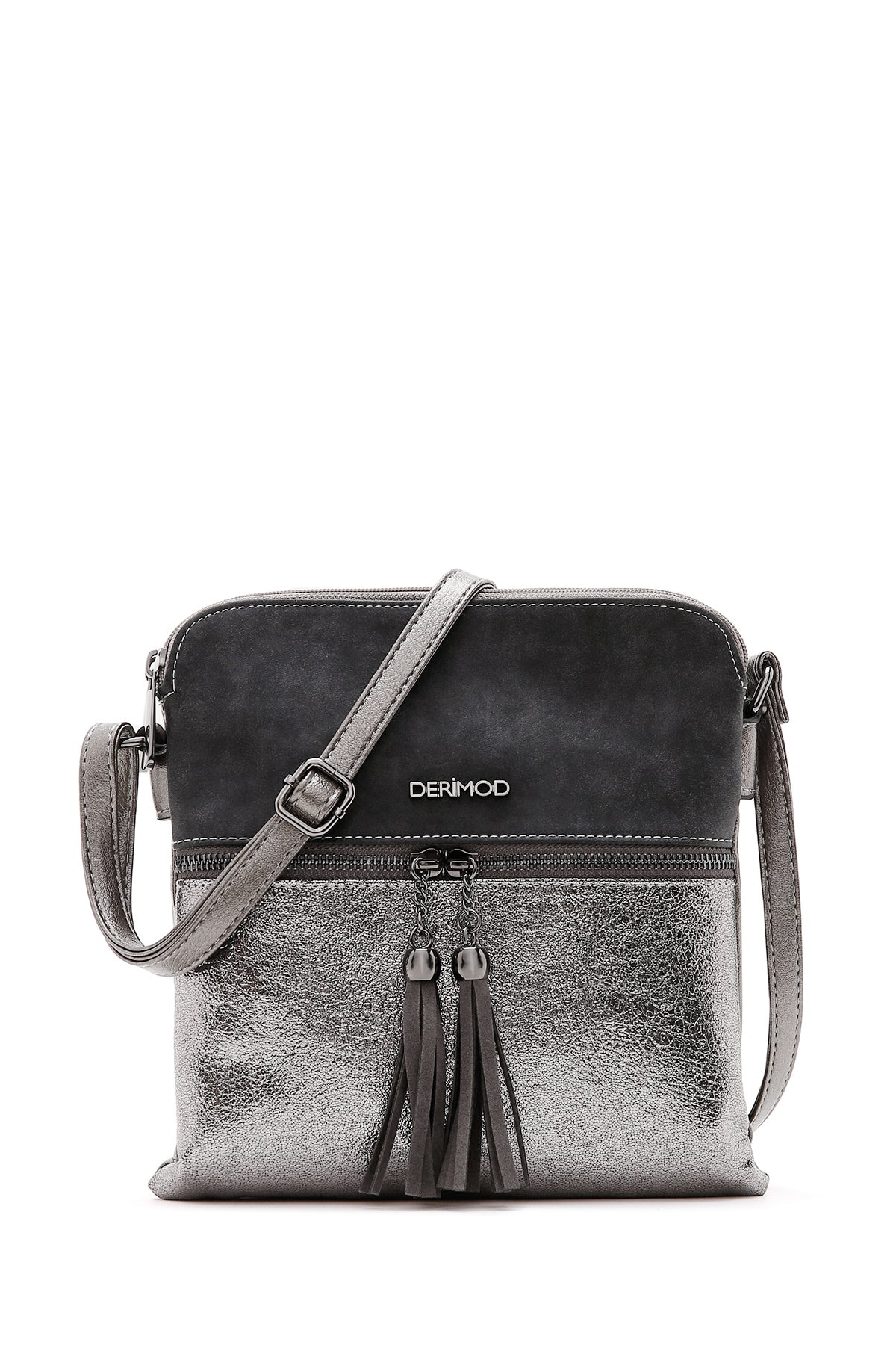 Women's Gray Long Strap Crossbody Bag 24WBD210414 | Derimod