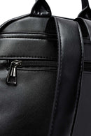Women's Black Patterned Backpack | Derimod