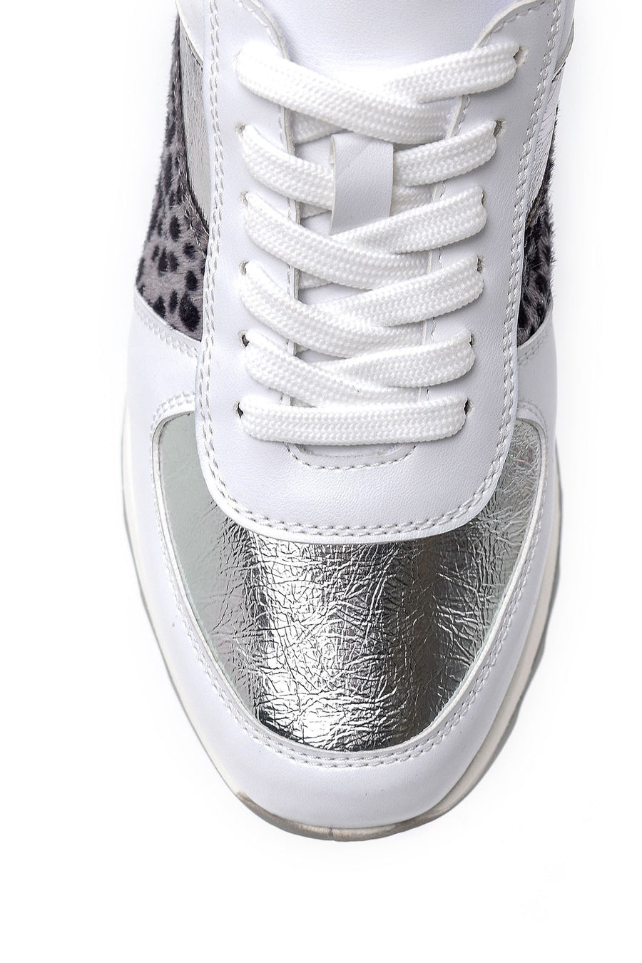 Kadın Leopar Detaylı Sneaker