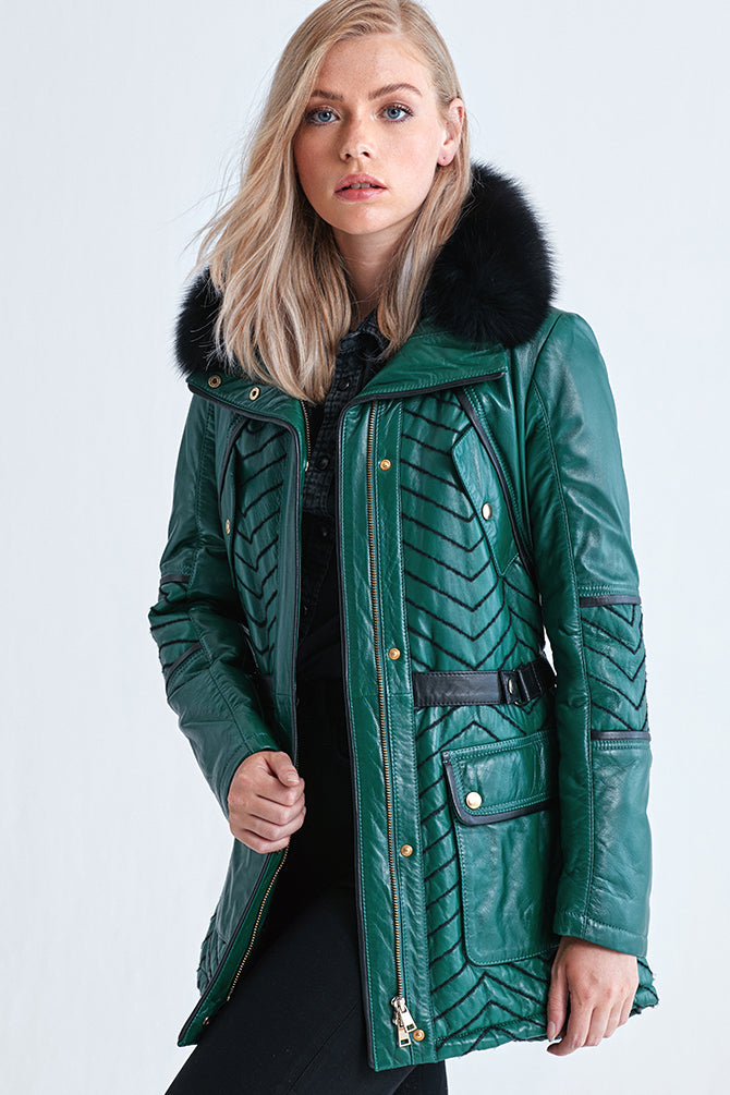 Paris Women's Leather Jacket