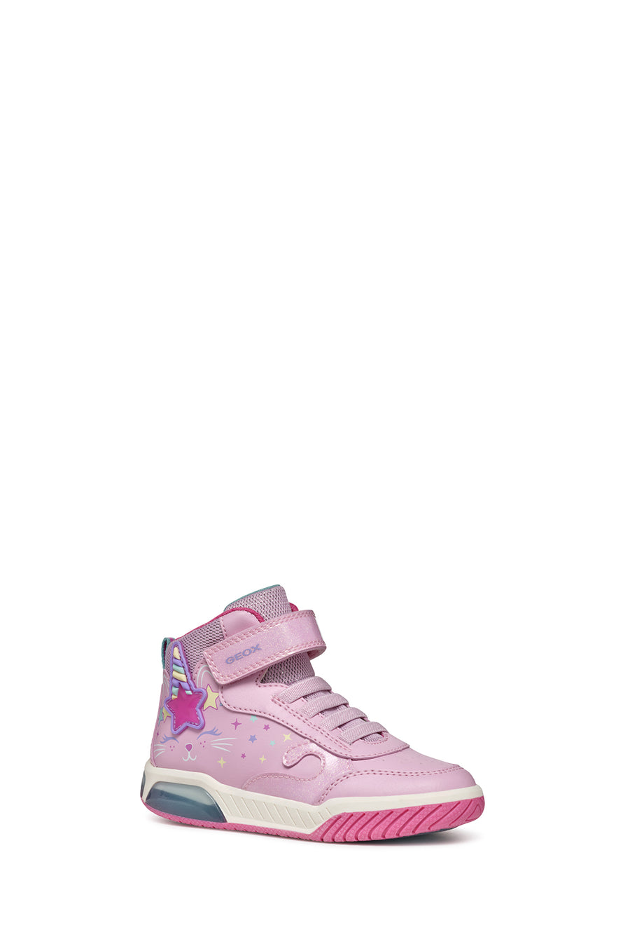 Geox Kız Çocuk Pembe Girl Bilekli Sneaker