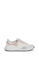 Geox Kadın Beyaz Bulmya Bağcıklı Deri Sneaker | Derimod