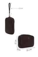 Male Brown Mini Handbag | Derimod