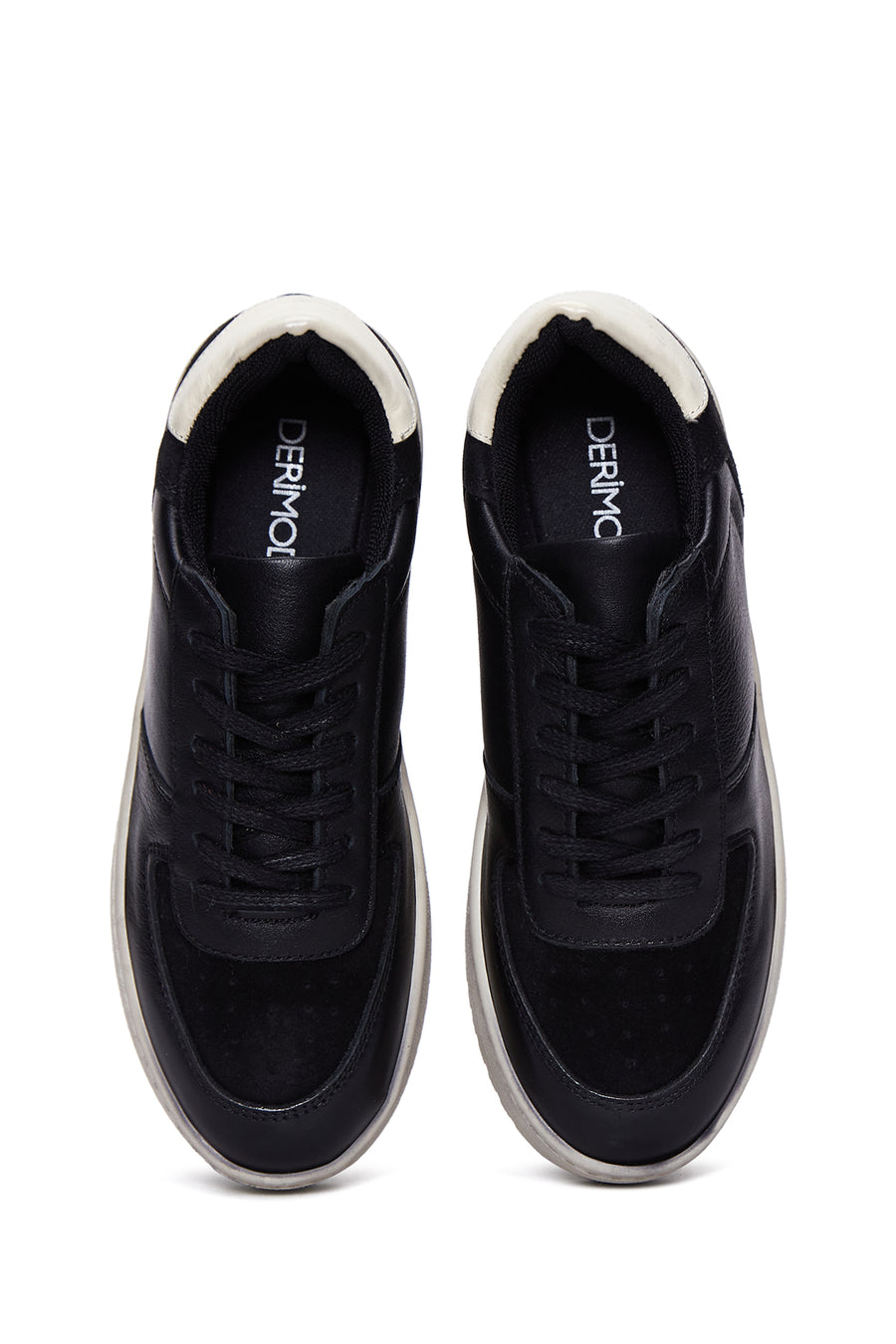 Kadın Siyah Deri Sneaker
