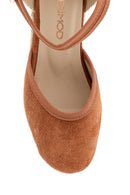 Women's Wedge Heels Suede Espadrilles | Derimod