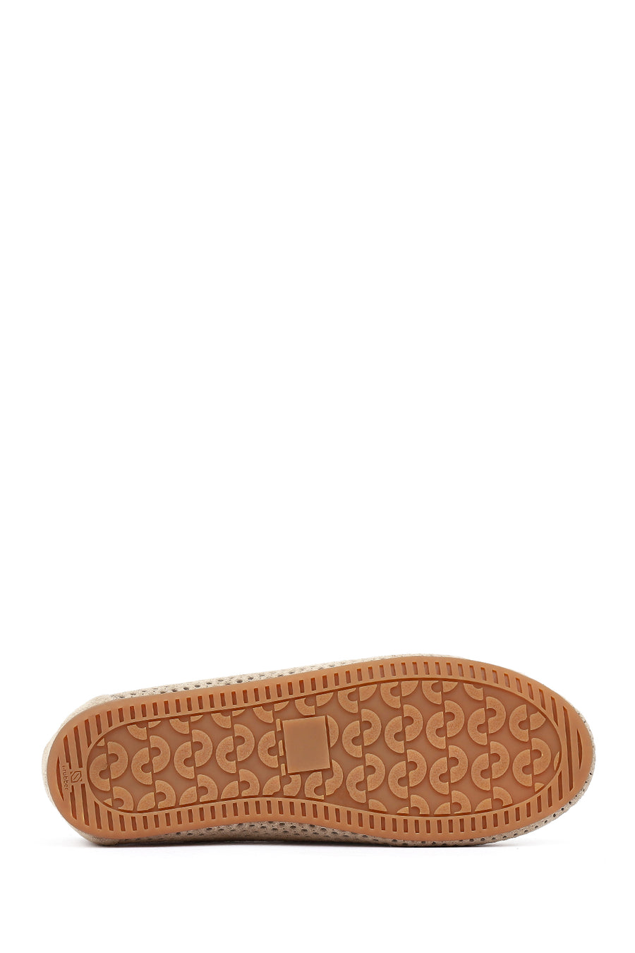 Women's Beige Suede Leather Loafer