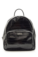 Women's Crocodile Patterned Backpack | Derimod