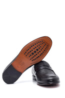 Erkek Deri Baskılı Loafer | Derimod