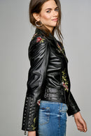 Gypsy Women's Leather Jacket | Derimod