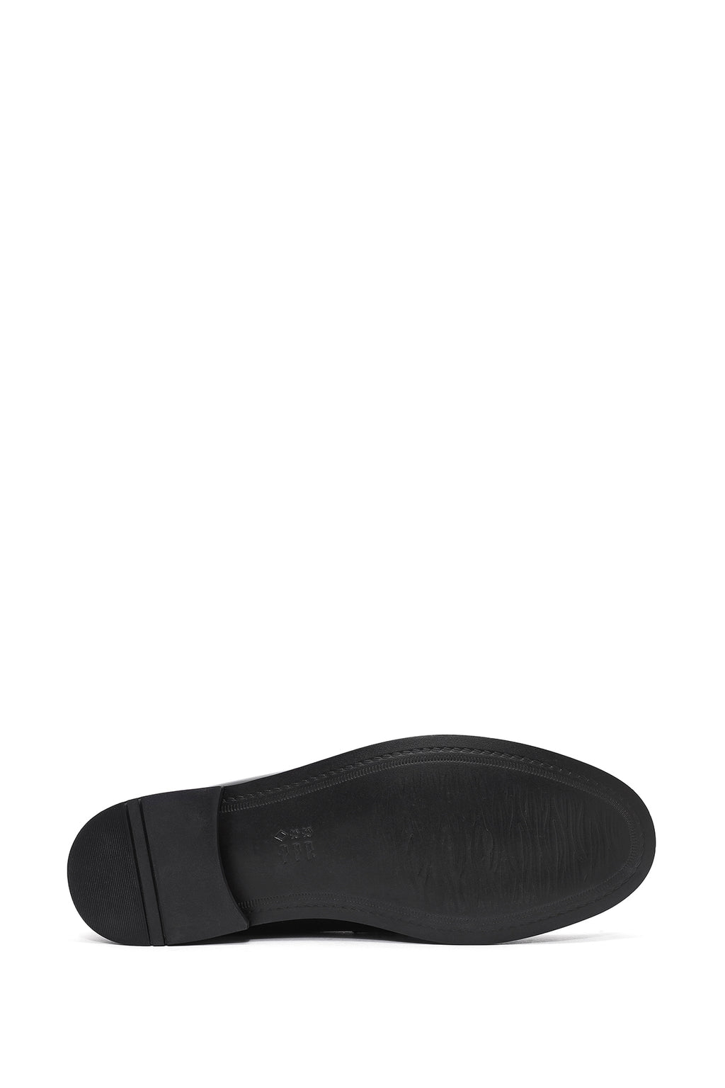 Erkek Siyah Deri Klasik Loafer