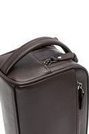 Men's Brown Leather Handbag | Derimod