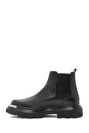 Men's Black Leather Boots | Derimod