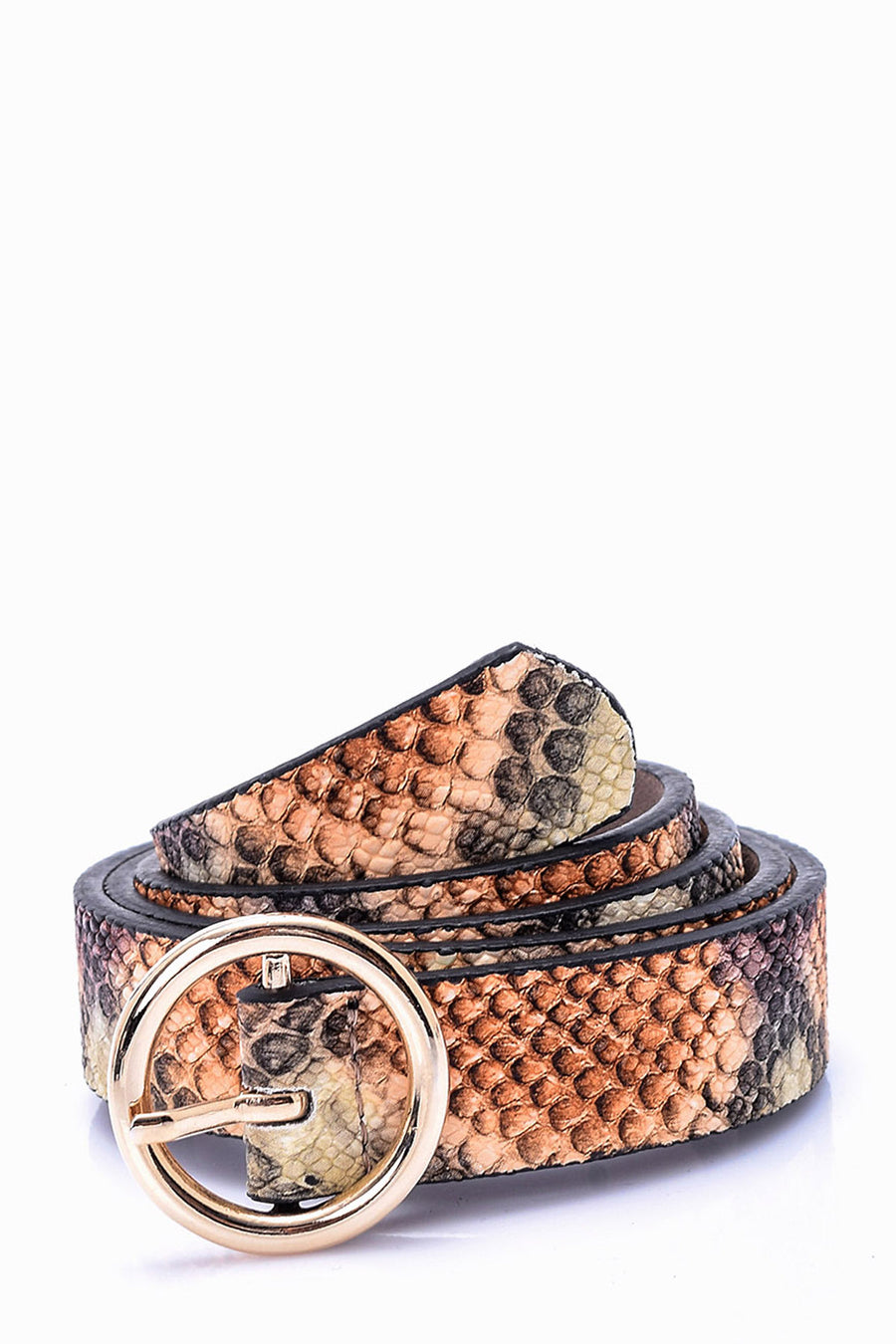 Women's Crocodile Patterned Belt 000A2D2520E3 | Derimod