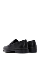 Men's Black Leather Classic Loafer | Derimod