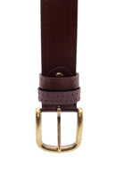 Men's Brown Leather Belt | Derimod