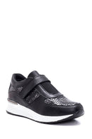 Women's Leather Snake Pattern Shoes | Derimod