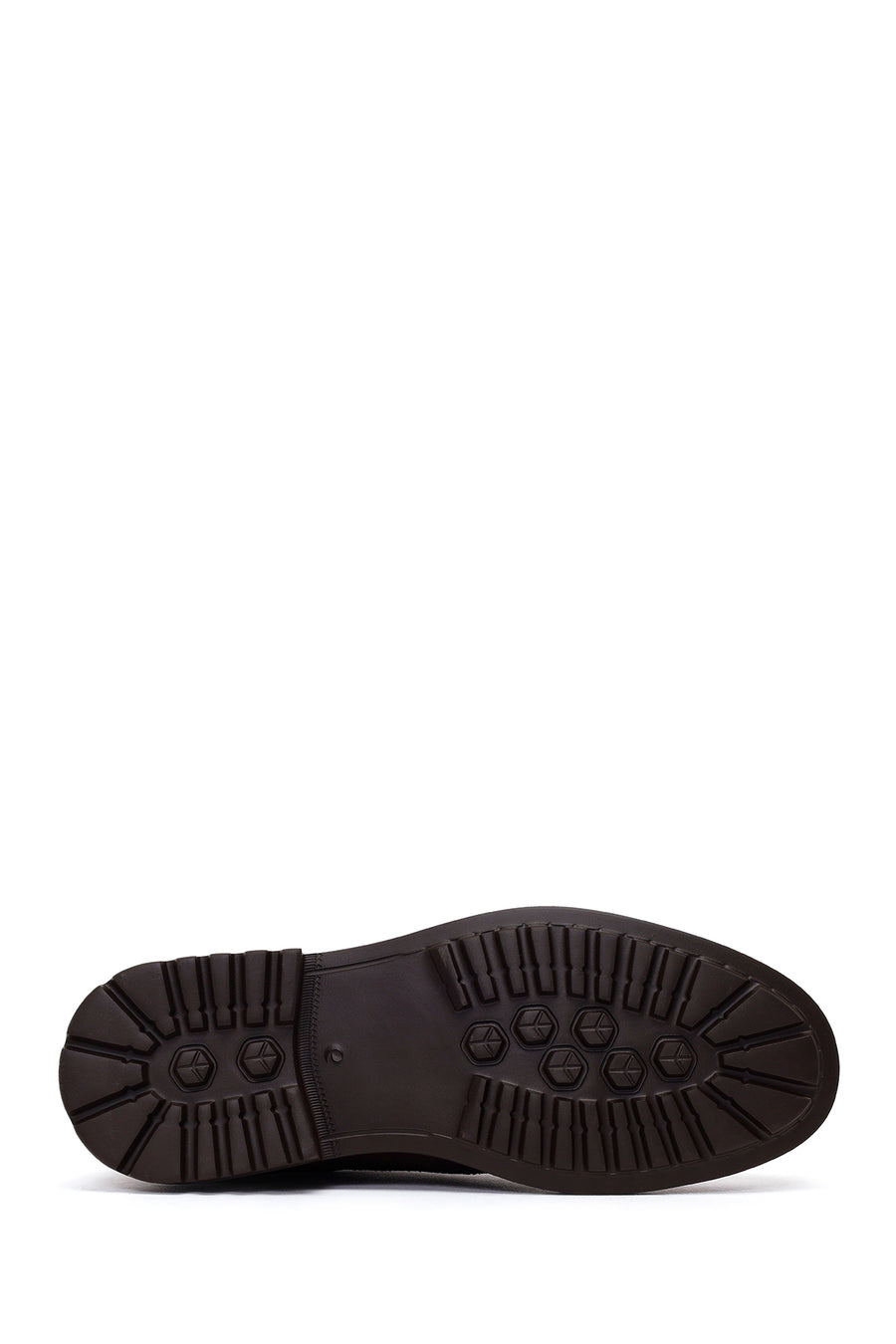 Male Brown Lace-up Suede Casual Shoes
