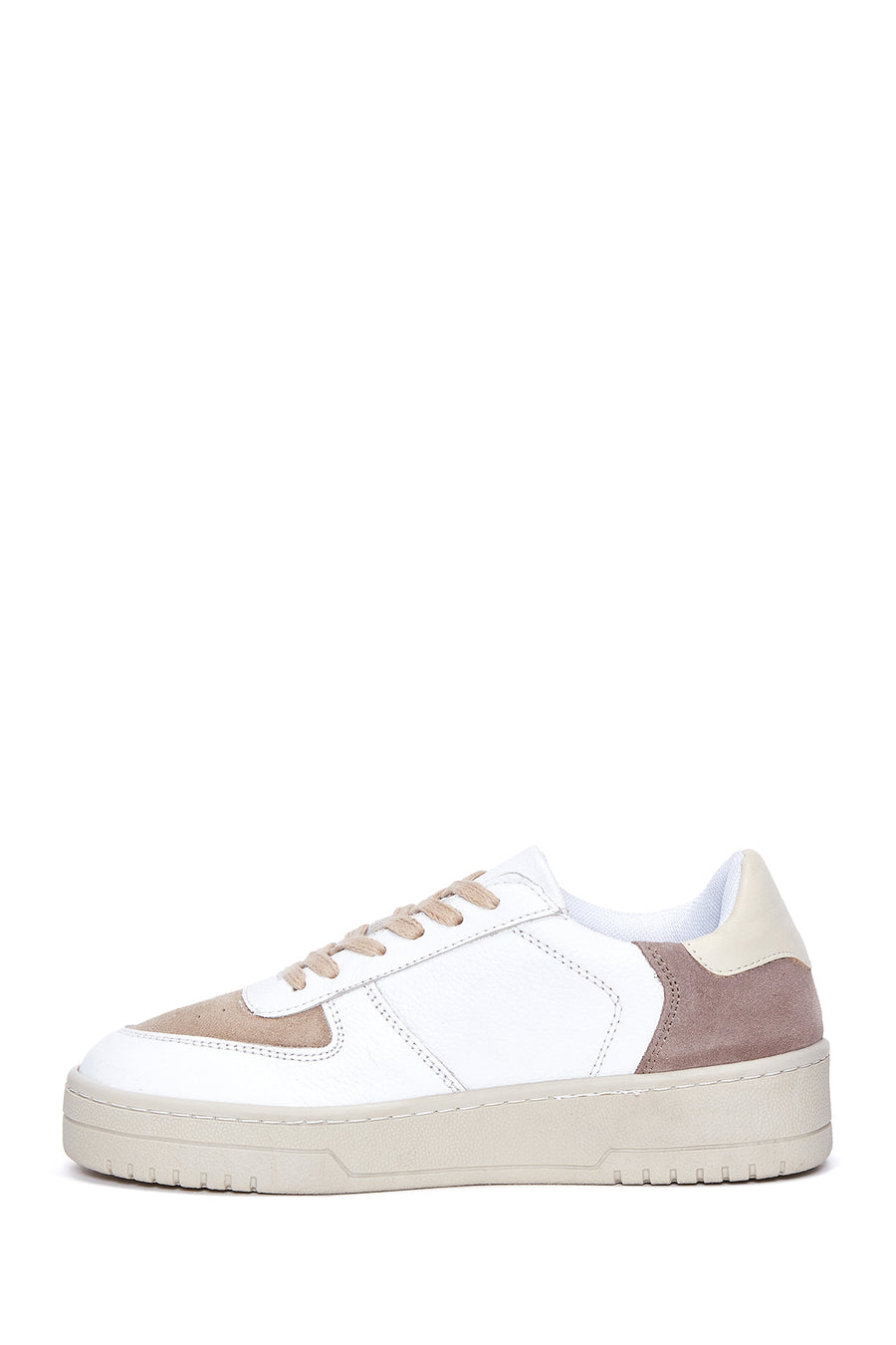 Kadın Beyaz Deri Sneaker