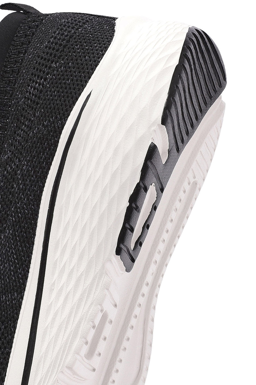 Derimod Zero Women's Black Thick Soled Fabric Sneaker