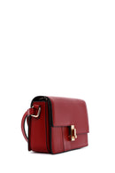 Women's Burgundy Long Strap Crossbody Bag | Derimod