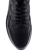 Men's Leather Patterned Sneaker | Derimod