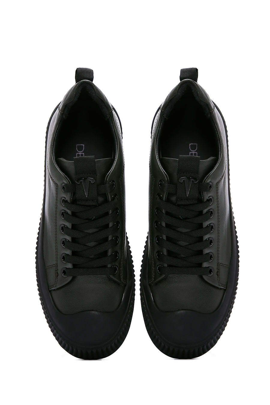Men's Khaki Leather Sneaker