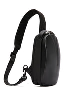 D-Pack Men's Black Technological Hardcase Long Strap Shoulder Bag | Derimod