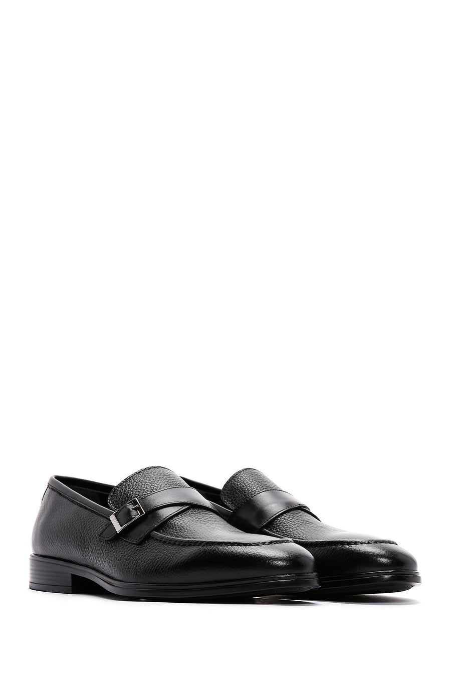 Men's Black Leather Classic Loafer