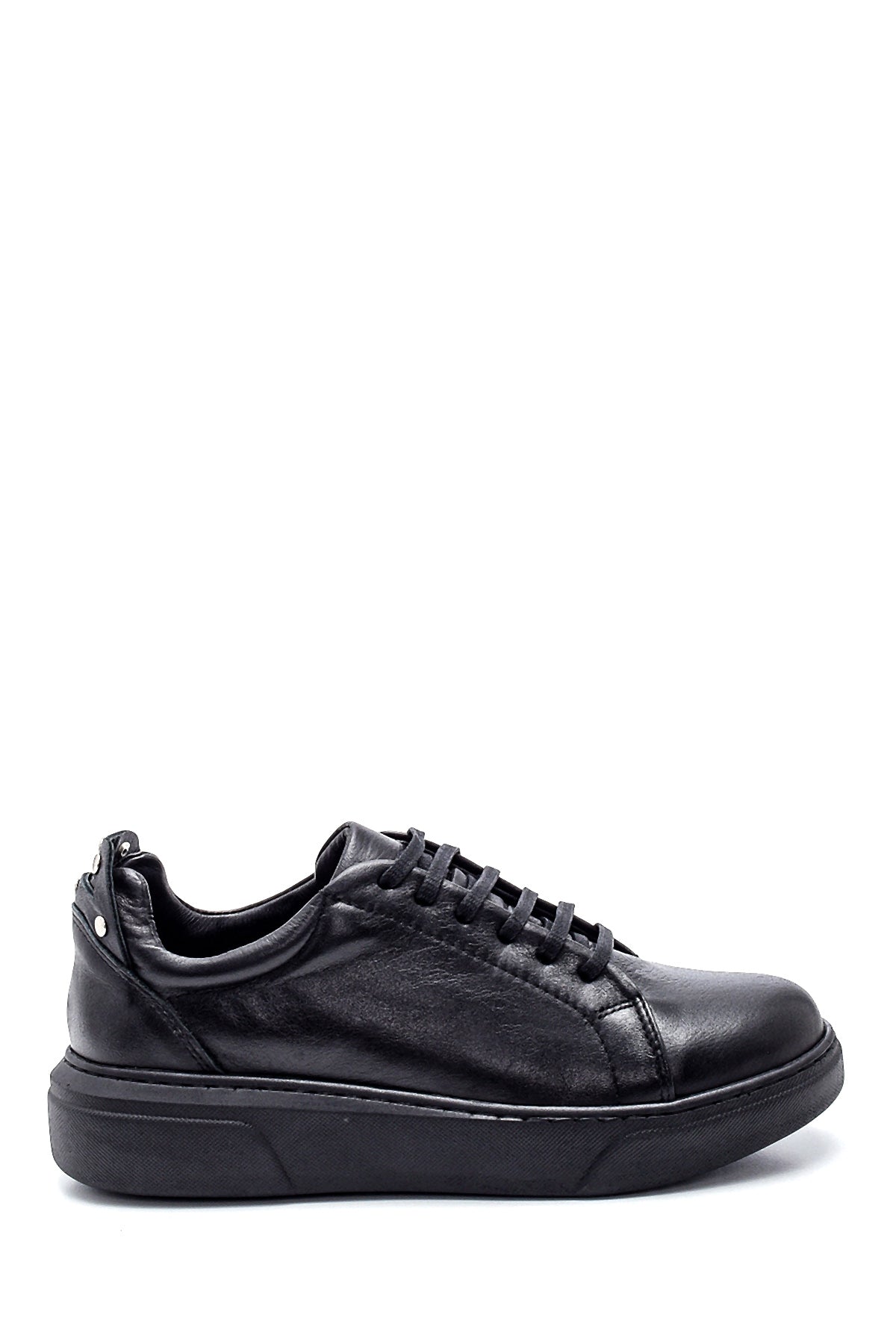 Women's Leather Metal Detailed Sneaker 21WFD350618 | Derimod