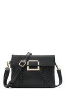 Women's Black Long Strap Crossbody Bag | Derimod