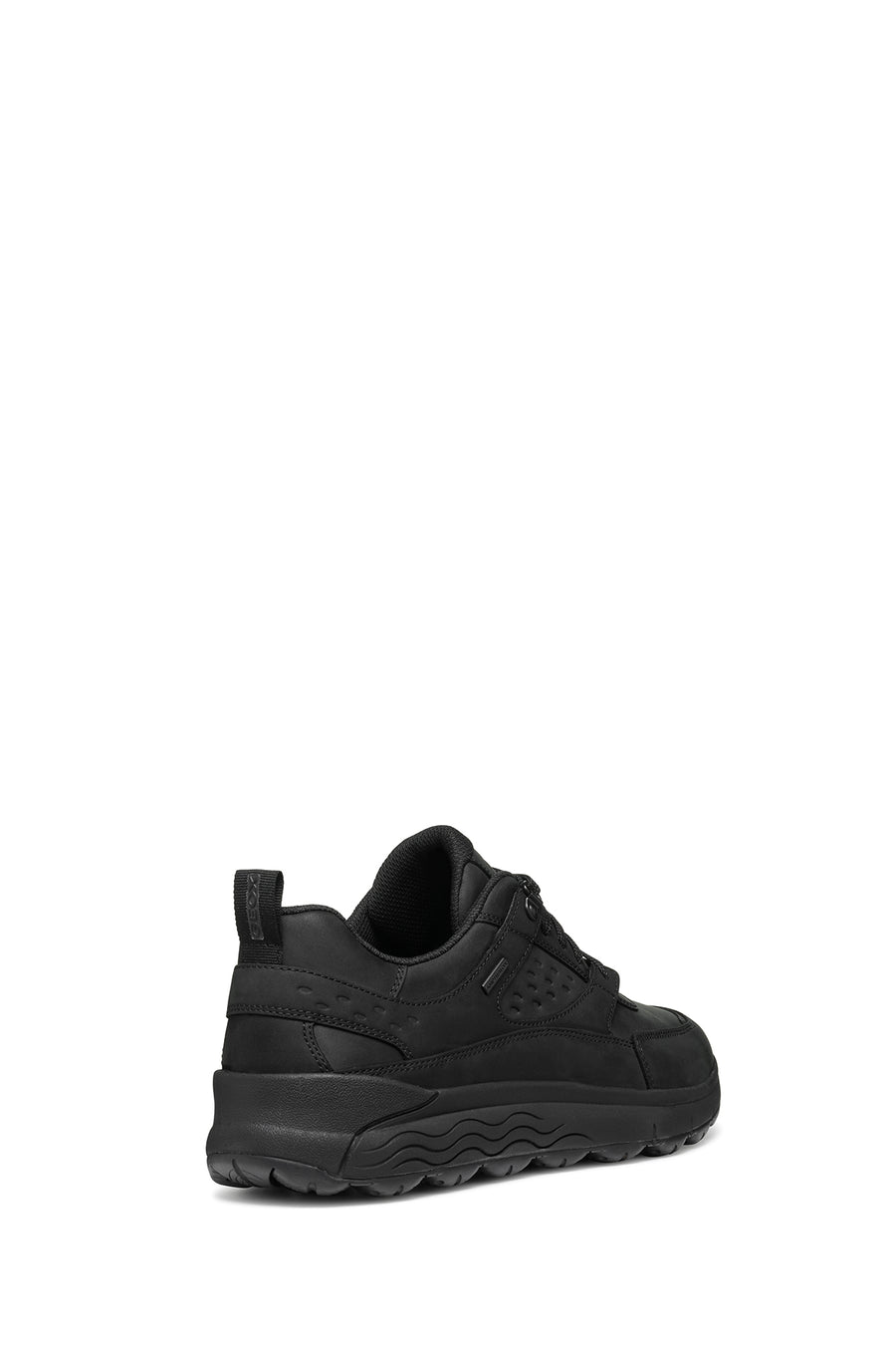 Geox Erkek Siyah U Spherica 4x4 B Abx D Waterproof Deri Sneaker
