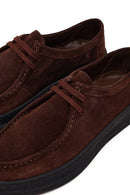 Men's Brown Lace-Up Suede Leather Casual Shoes | Derimod