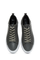 Erkek Deri Delikli Sneaker | Derimod