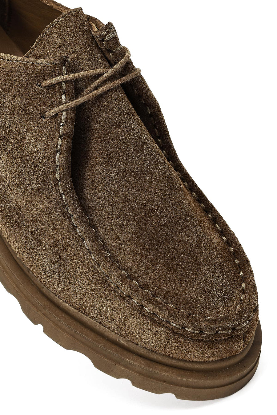 Woman Mink Laced Suede Leather Masculine Shoes
