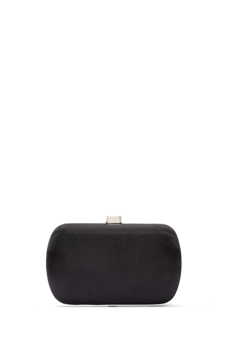 Women's Black Long Chain Strap Stone Mini Clutch Bag