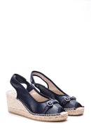 Women's Wedge Heeled Espadrille Shoes | Derimod