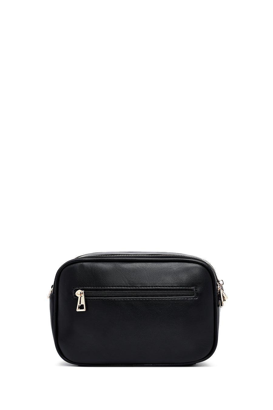 Woman Black Patterned Crossbody Bag