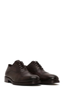 Male Brown Lace-up Leather Casual Shoes | Derimod