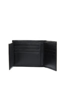 Men's Black Leather Wallet | Derimod