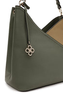 Women's Green Short and Long Strap Shoulder Bag | Derimod