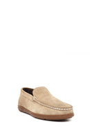 Men's Mink Suede Leather Casual Loafer | Derimod