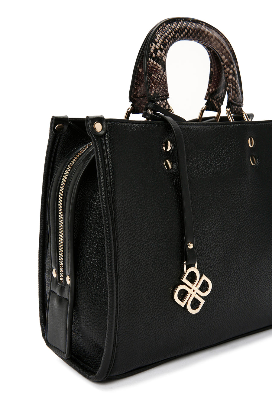 Women's Black Long Strap Shoulder Bag