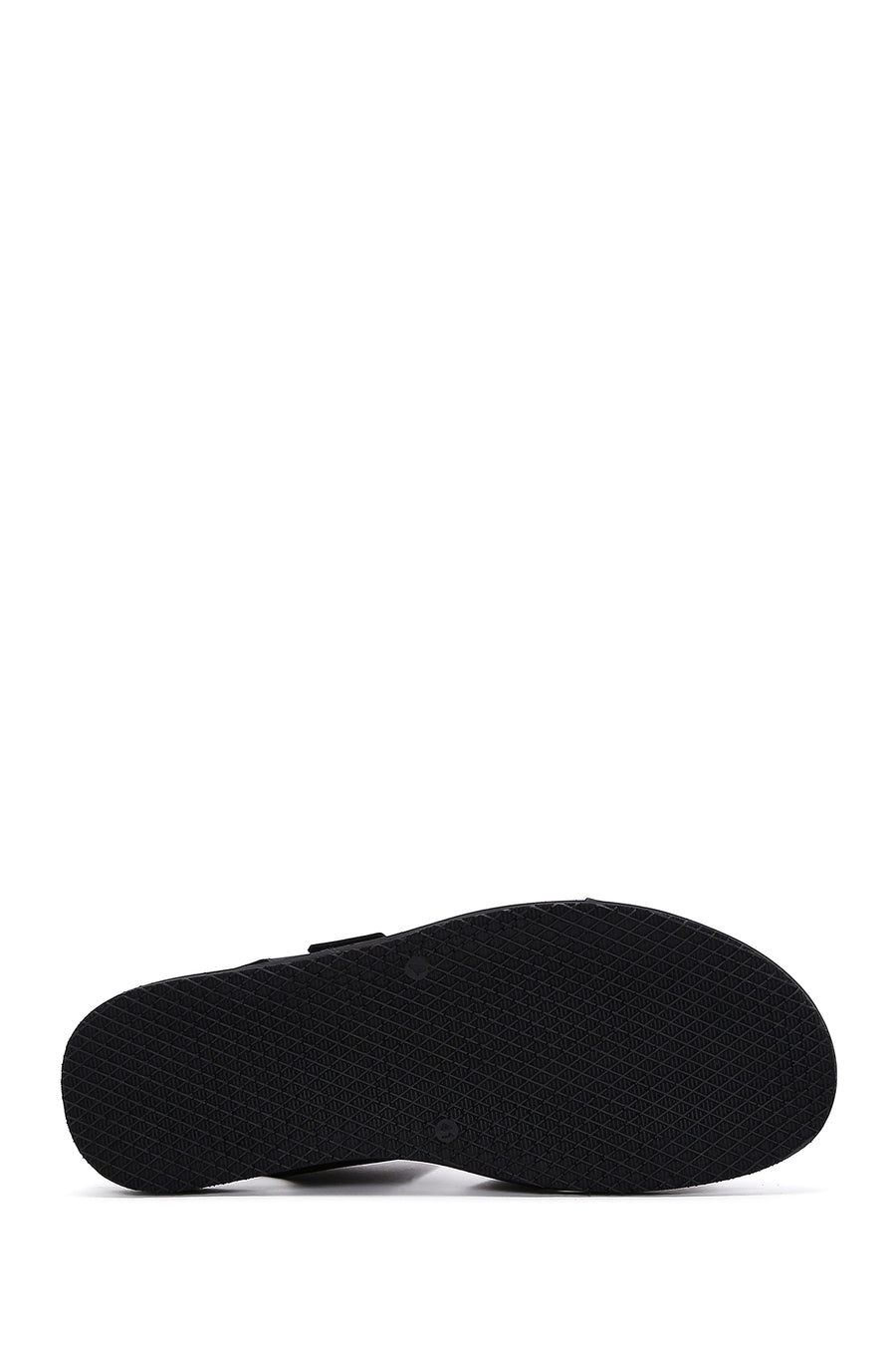 Men's Black Nubuck Leather Sandals