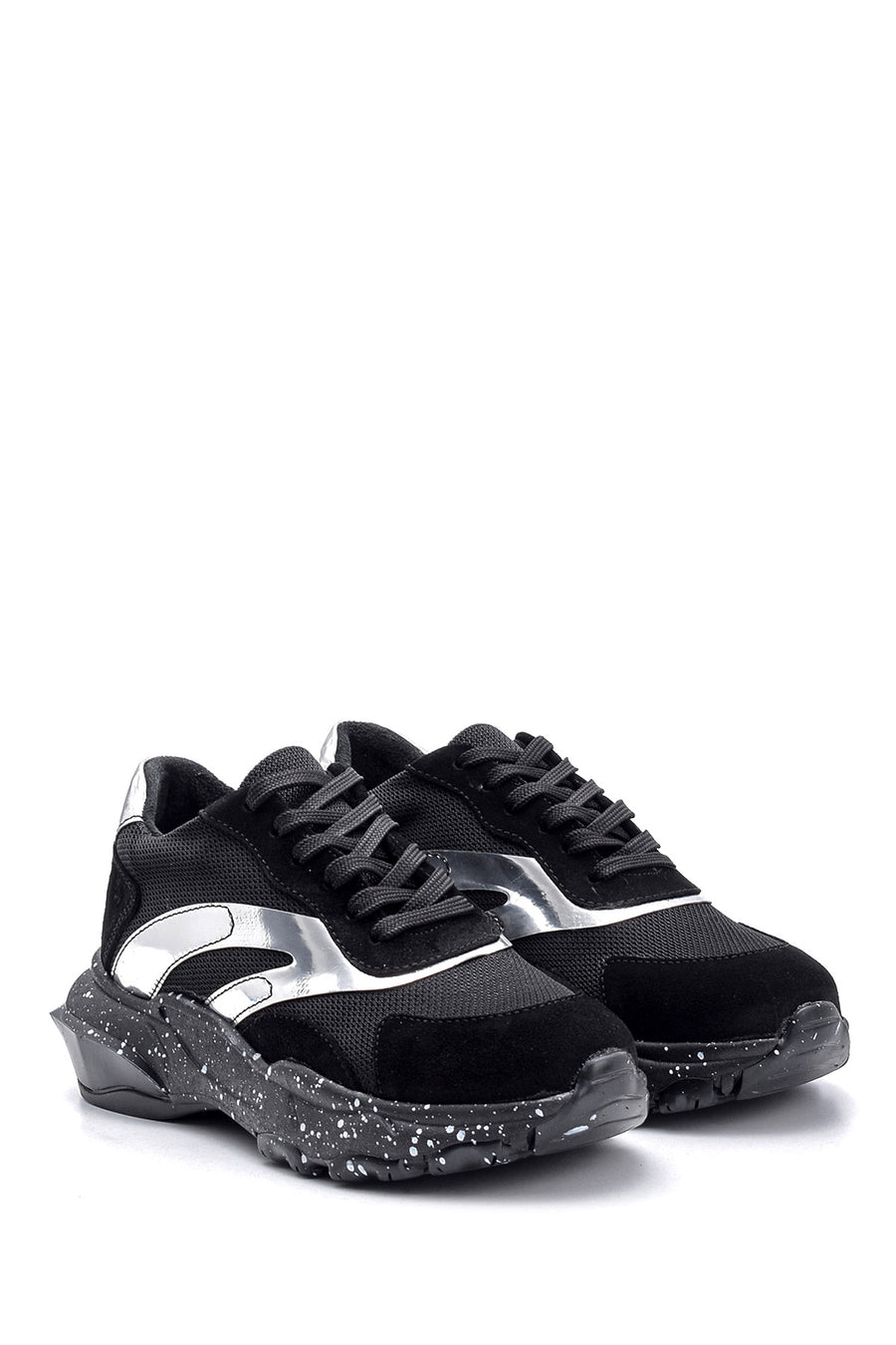 Kadın Süet Detaylı Sneaker