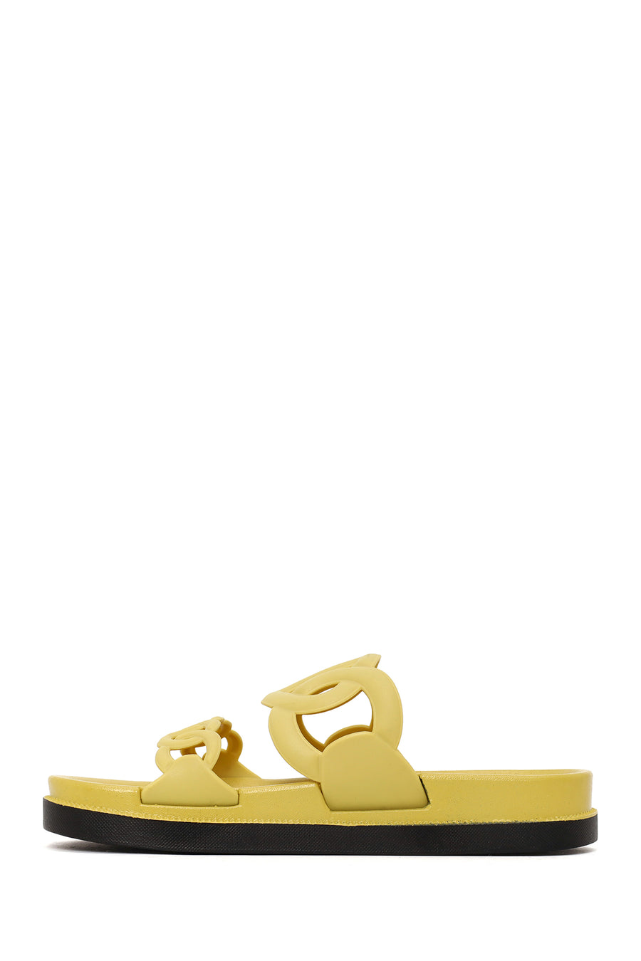 Woman Yellow Jelly Slipper