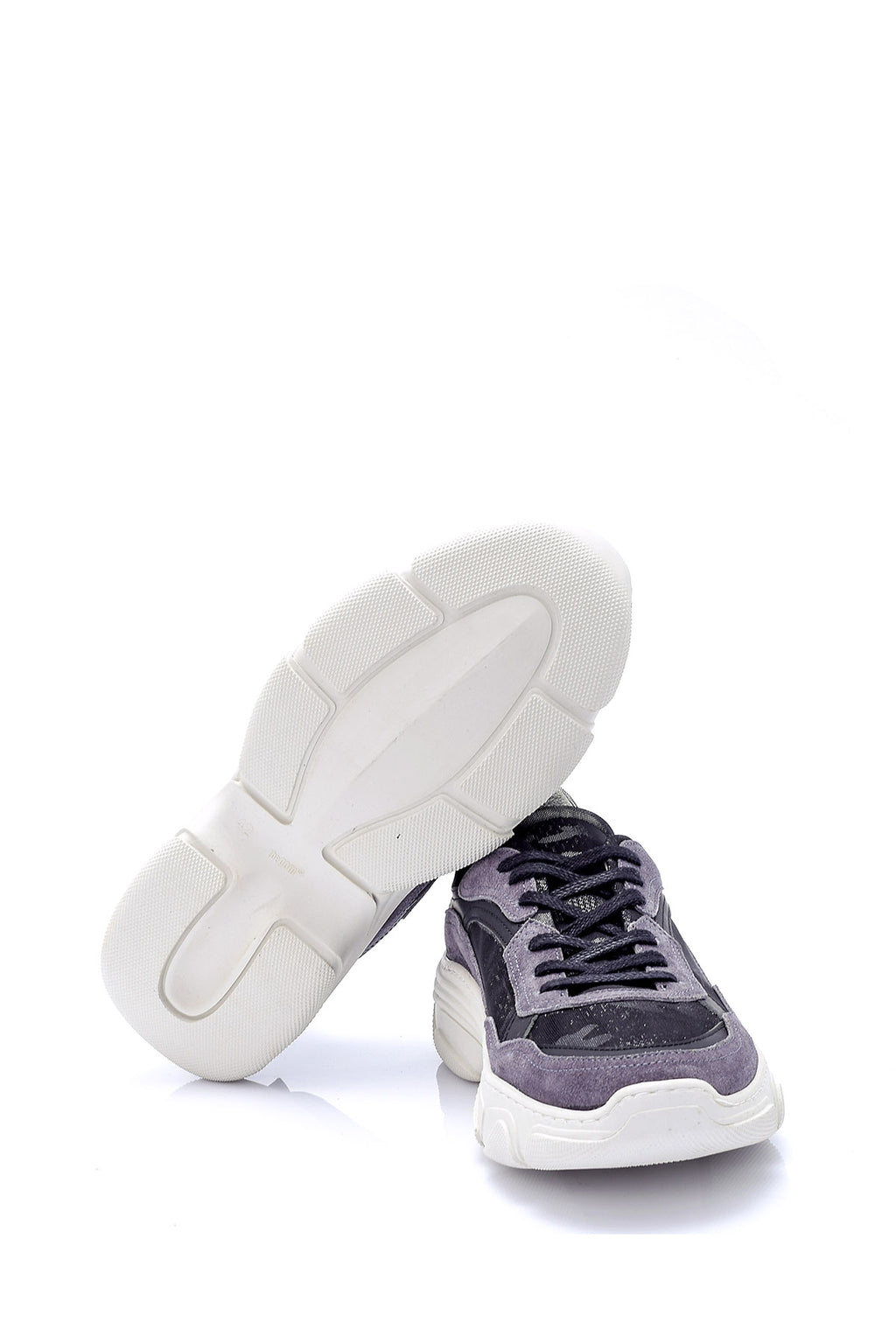 Erkek Süet Detaylı Sneaker