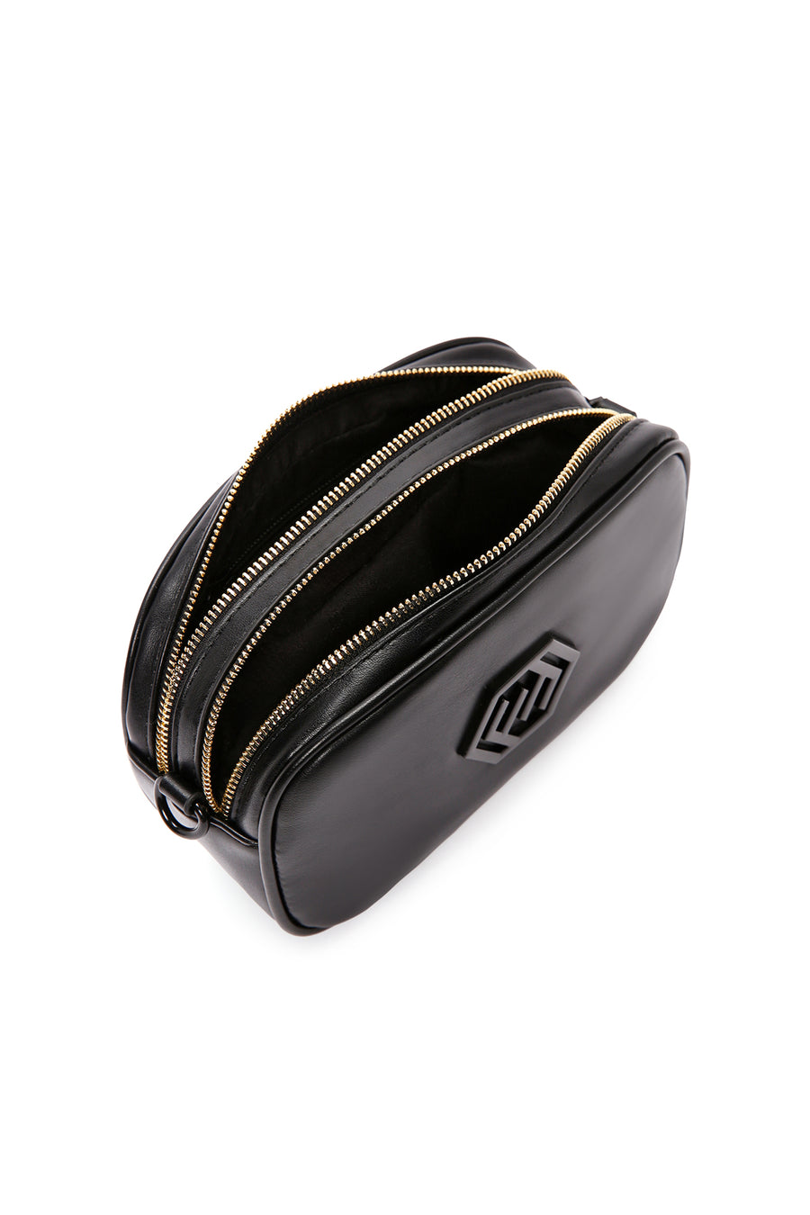 Women's Black Long Strap Crossbody Bag