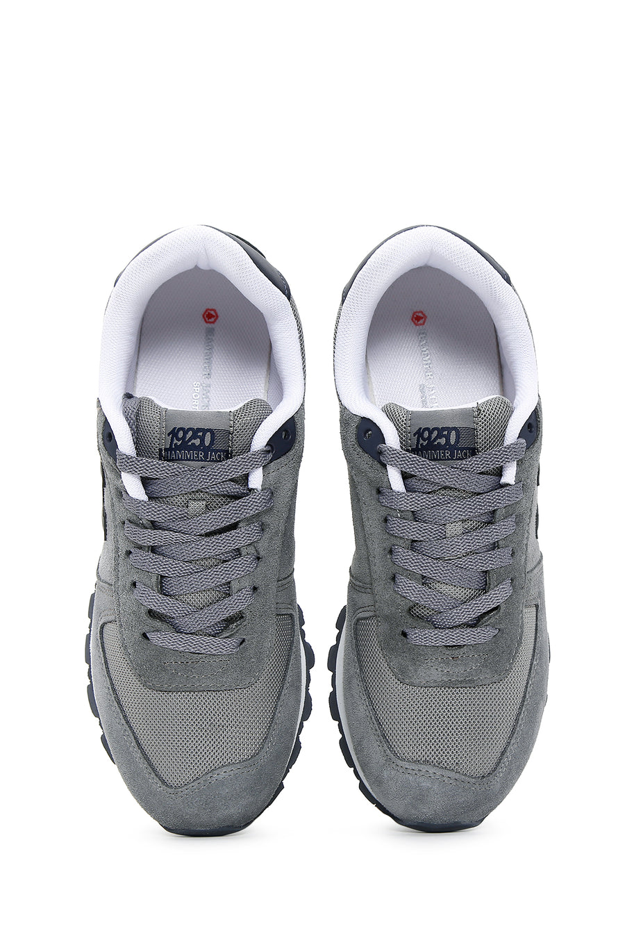 Hammer Jack Erkek Gri Peru Süet Deri Sneaker